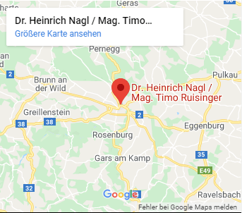 Dr. Heinrich Nagl-Mag. Timo Ruisinger in Horn-Standort Kanzlei-Handy